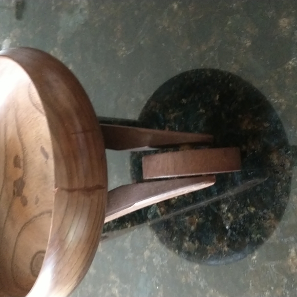 Vintage Caffco cherry wood wheelbarrow. - Picture 4 of 11